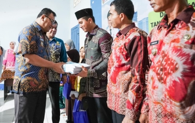 Pertama Kali, SPPT PBB Diserahkan Bupati Deliserdang di Awal Tahun