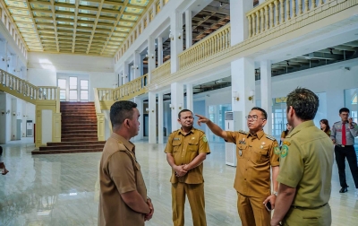 Pemko Medan Segera Manfaatkan dan Tentukan Pengelola Gedung Warenhuis