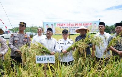 Usulkan Cetak Sawah Baru 2000 Hektare, Bupati Putra Mahkota: Ketahanan Pangan Menjadi Skala Prioritas