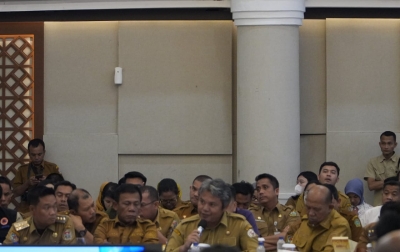 Ikuti Rakornas di Kantor Gubsu, Wabub Taput: Perlu Data Kerusakan Lahan Pertanian dan Dampak Ekonomi