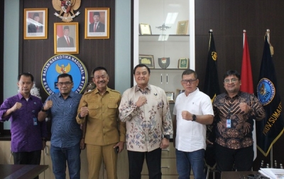 Kepala BNNP Sumut Terima Audiensi Bupati Madina Bahas Sinergitas P4GN