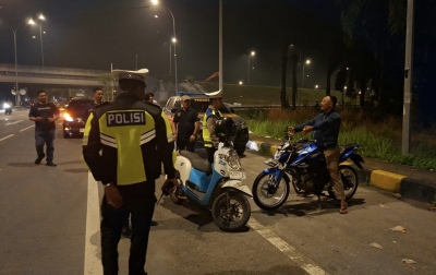 Sikat Balap Liar dan Knalpot Brong, Polres Langkat Amankan 18 Motor dalam Semalam!