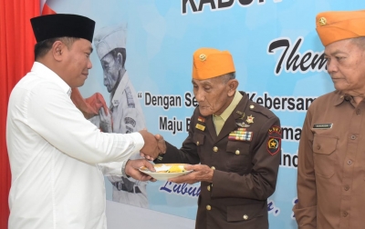 Syukuran HUT ke-69 LVRI, Wabup DS: Perjuangan Pejuang Lokal Berkontribusi Terhadap Berdirinya NKRI