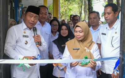 Pasca Rehabilitasi, Wabup Resmikan Toilet SD Negeri 105356 dan 101901 Lubukpakam