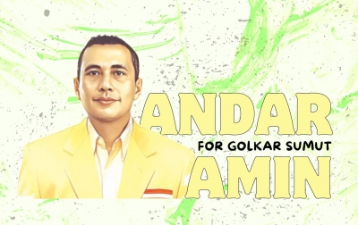 Bertambah Lagi, Dukungan Andar Amin Jadi 30 Suara Jelang Musda Golkar Sumut