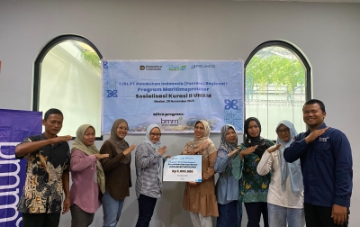 Pelindo Salurkan Bantuan Modal Usaha Kepada 9 UMKM Lolos Kurasi