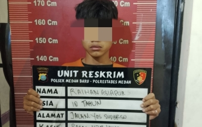 Empat Kali Beraksi, Tim Patroli Polsek Medan Baru Bekuk Pencuri Motor