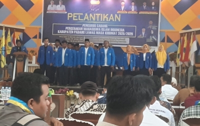 PC PMII Palas  Periode 2025 2026 Resmi Dilantik