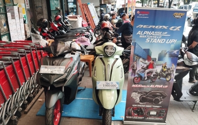 Pameran Yamaha MAXI Series Kembali Hadir di Sun Swalayan Medan