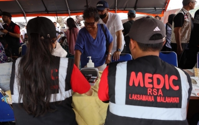 PDI Perjuangan Rayakan Natal Nasional di Sibolga Tapteng, Kapal Apung Laksamana Malahayati Layani Korban Bencana