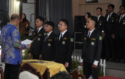 Bupati Langkat Afandin Lantik Pengurus Besar HIMALA Periode 2025–2027