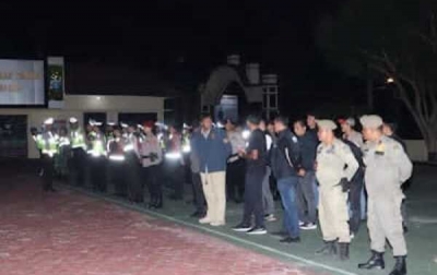 Kapolres Madina Pimpin Patroli Kamtibmas,  Sarang Narkoba Digrebek dan Pengguna Diamankan