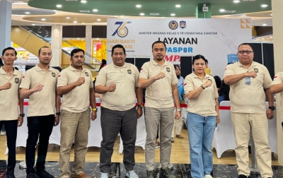 Hari Bhakti Imigrasi ke-76 Tahun, Kantor Imigrasi Kelas II TPI Pematangsiantar Gelar Layanan Paspor Simpatik
