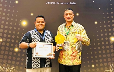 Pemkab Palas Terima Penghargaan UHC Award 2026
