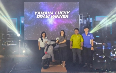 Yessica, Member Roxit Gym Medan Menangkan Hadiahkan Utama Yamaha Fazzio