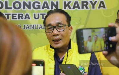 Andar Amin Kantongi 33 Dukungan, Yasyir Ridho: Mudah-Mudahan Musda Golkar Sumut Dilakukan dengan Riang Gembira