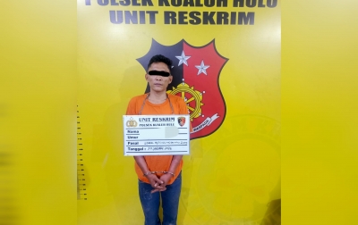 Petani di Desa Simangalam Diciduk Polisi saat Bertransaksi Narkoba