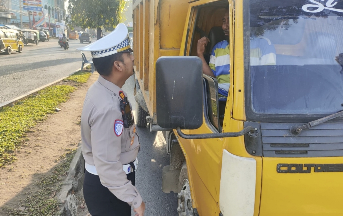Hari Pertama Operasi Keselamatan Toba 2026, Satlantas Polres Langkat Fokus Edukasi dan Penegakan Humanis