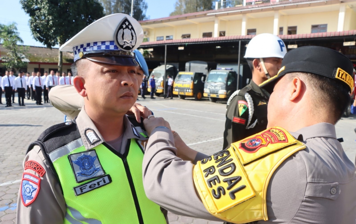 Polres Karo Tekankan Humanis dan 3S dalam Operasi Keselamatan Toba 2026