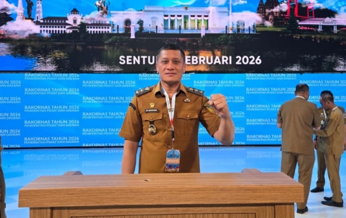 Wabub  Palas Achmad  Fauzan Ikuti Rakornas di Sentul Bogor