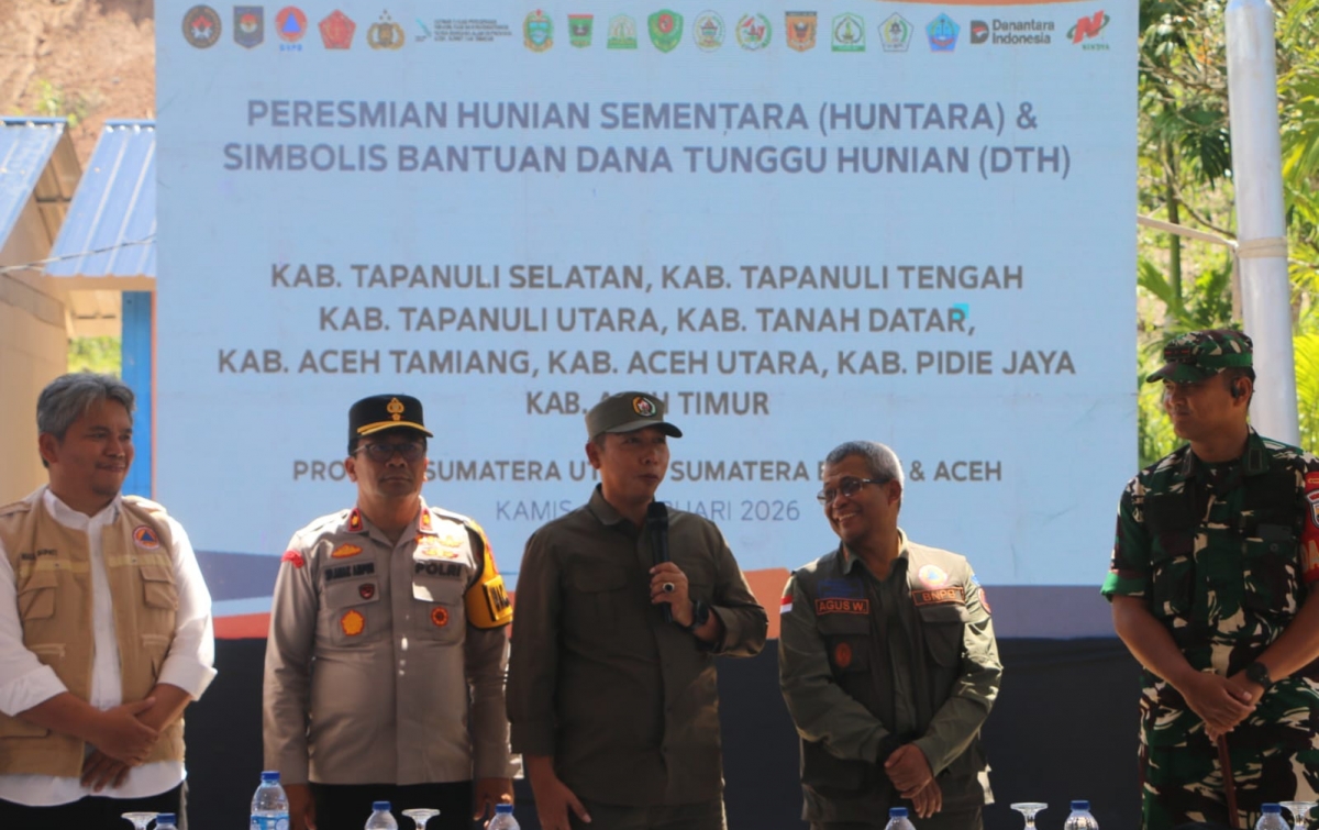 Lapor ke Mendagri, JTP Hutabarat: 486 Rumah Terdampak Bencana di Taput Siap Direhabilitasi