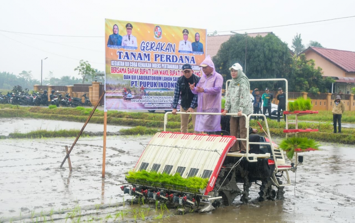 Uji Coba IP 300, Wabup DS: Target 1 Hektar Hasilkan 9 Ton Bukan Mustahil
