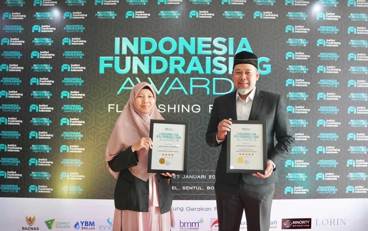 BMM Raih 2 Penghargaan dalam Ajang Indonesia Fundraising Award 2025