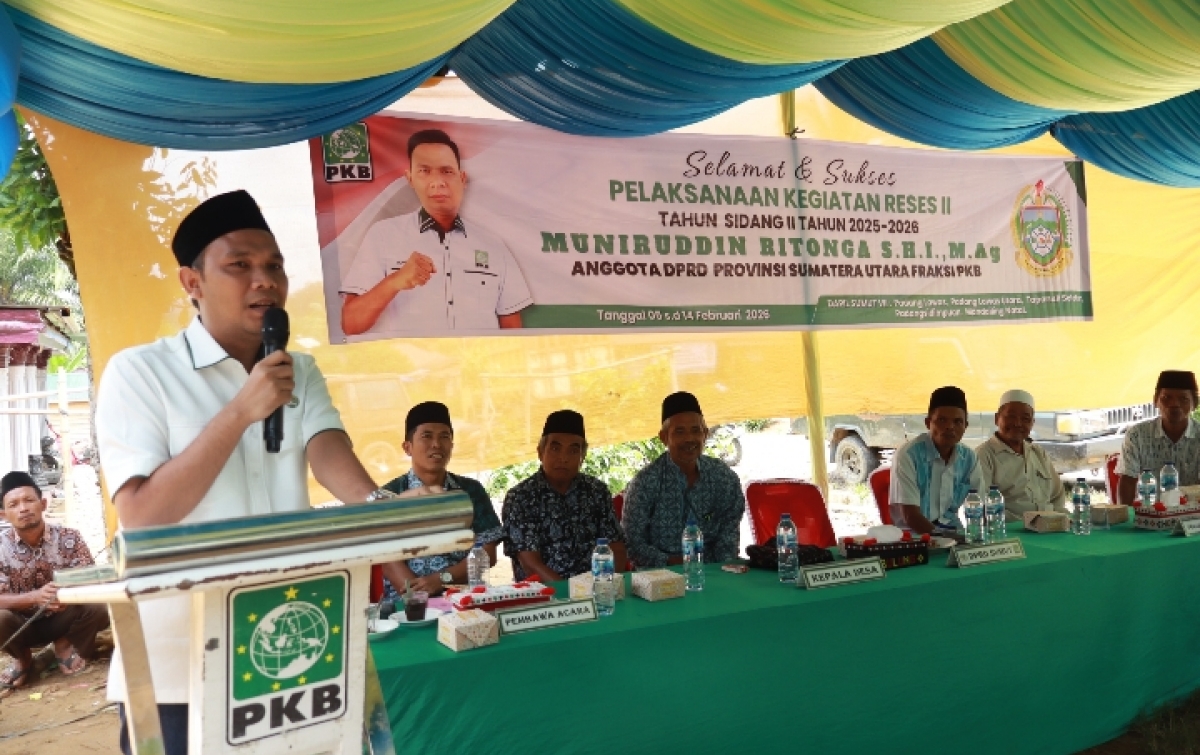 Serap Aspirasi Warga Mosa dalam Reses II DPRD Sumut, Muniruddin Ritonga Komit Perjuangkan Kebutuhan Rakyat