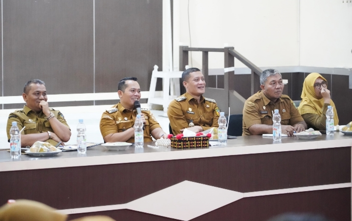 Bupati Putra Mahkota Tekankan Pelaksanaan Ramadhan Fair Dikelola Dengan Baik