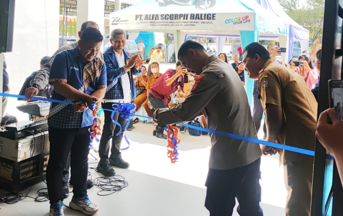 Perkuat Jaringan, Alfa Scorpii Buka Shoroom Baru di Balige