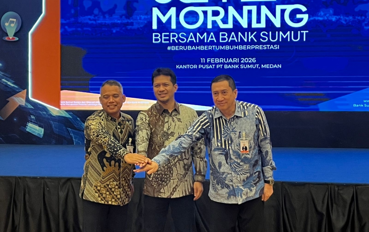 Coffee Morning Bersama Wartawan, Bank Sumut Target Aset Rp100 Triliun di 2030