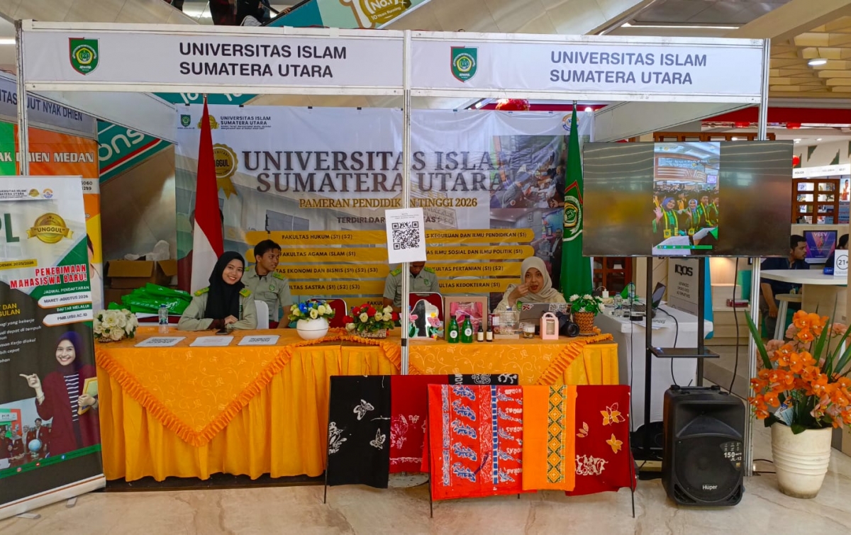 UISU Ramaikan Pameran Pendidikan Tinggi Sumut 2026 di Manhattan Mall