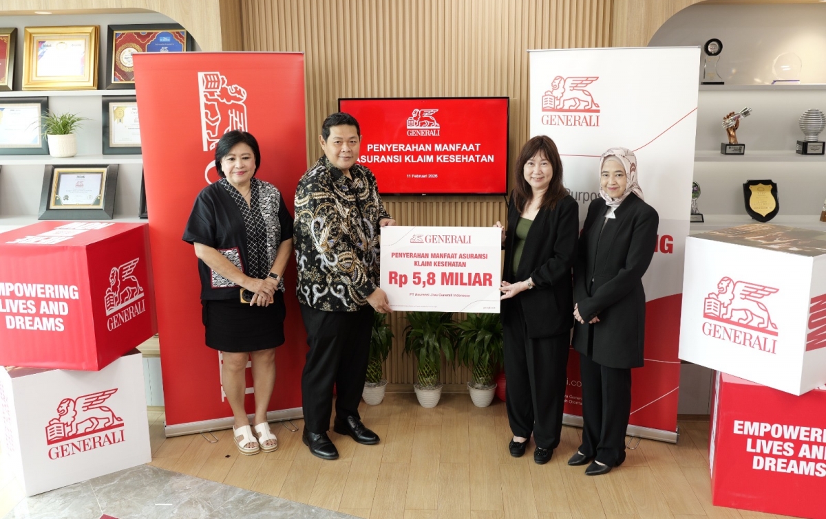 Generali Bayarkan Klaim Rp1,3 Triliun pada 2025, Bukti Komitmen Mendampingi Nasabah di Masa Tersulit