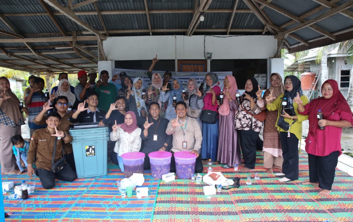 Dosen ST Bhinneka Gelar PKM di Desa Tanjung Rejo, Edukasi Masyarakat Jadikan Kampung Iklim