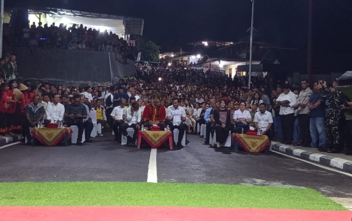 Gubernur Sumut Resmikan Jembatan Noyo di Nias Barat