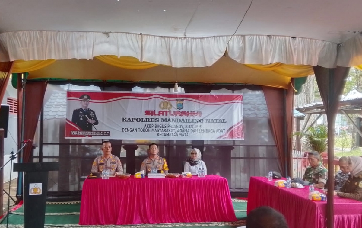 Kapolres Madina Respon Persoalan Bom Ikan hingga PETI saat Kunjungi Natal