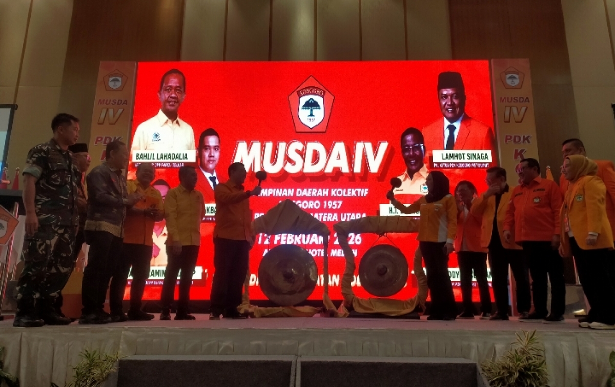 Musda IV Kosgoro 1957 Sumut Semarak