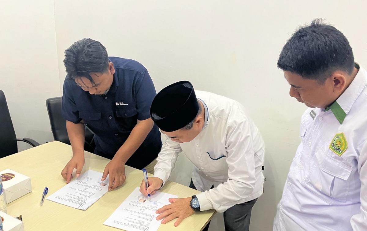 Sinergi BPJS Ketenagakerjaan Nias dan DMI Gunungsitoli: Beri Perlindungan Sosial bagi Pengurus Masjid