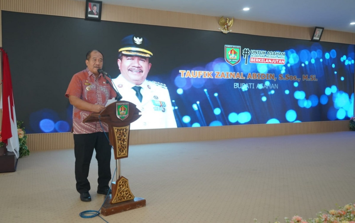 Pemkab Asahan Resmikan Portal SJIG