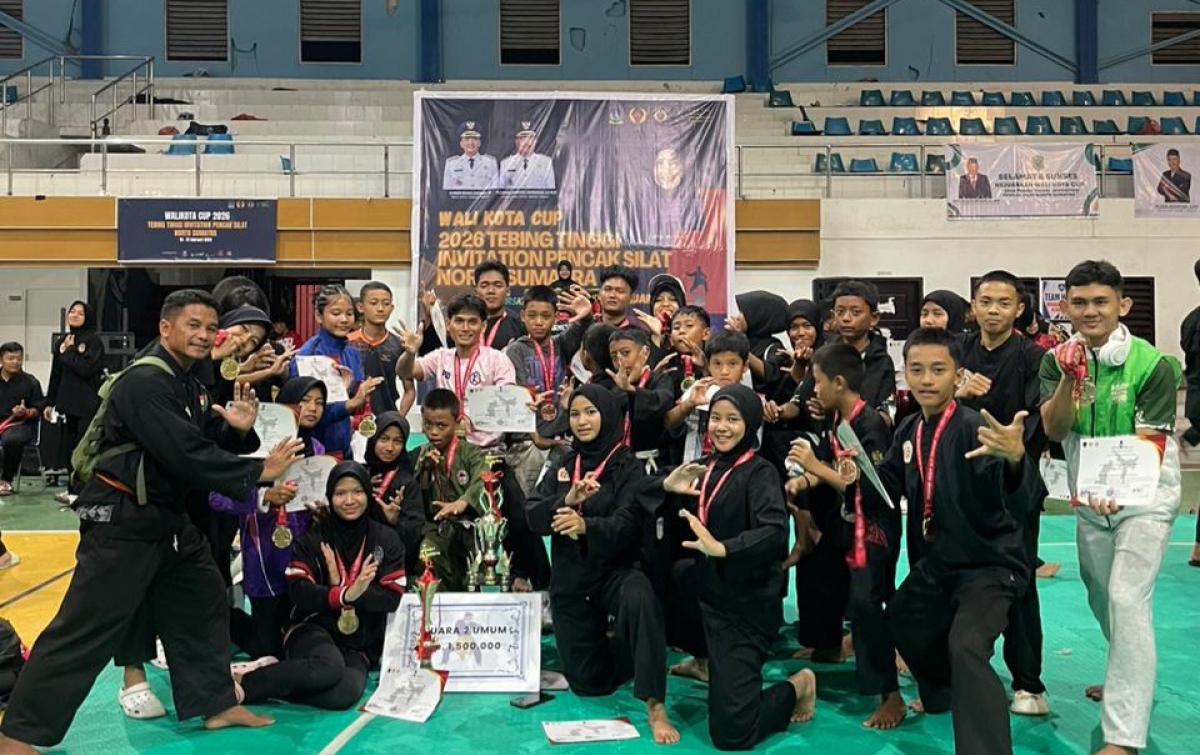 Kontingen Asahan Raih 12 Medali di Kejuaraan Pencak Silat 