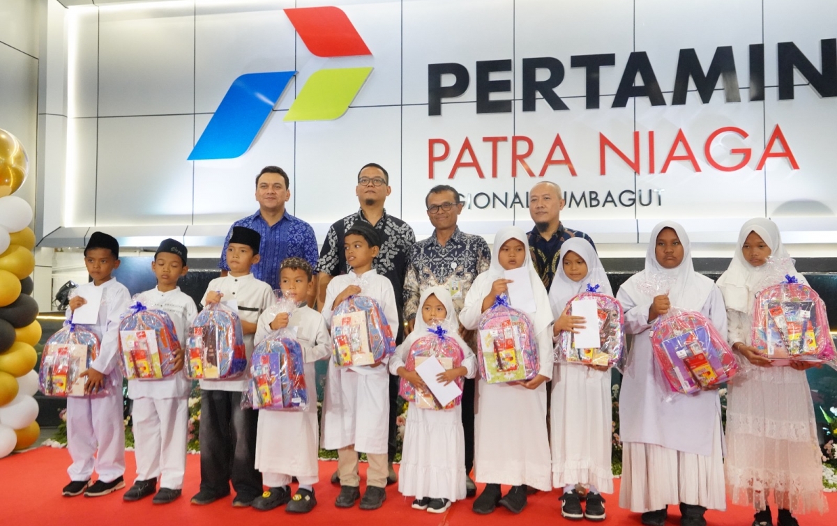 Sambut Ramadhan 1447 H, Pertamina Patra Niaga Sumbagut Salurkan Santunan bagi Anak Yatim