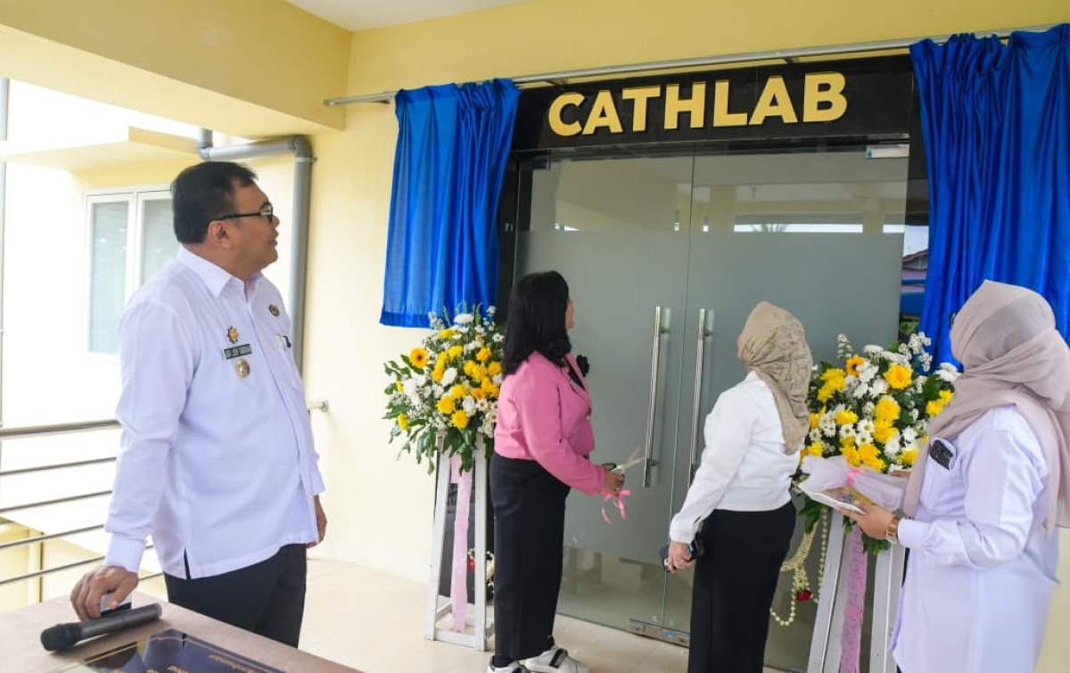 Bupati Deli Serdang Resmikan Ruangan Rawat Inap dan Cathlab RSUD H Amri Tambunan, Kesehatan Masyarakat Prioritas