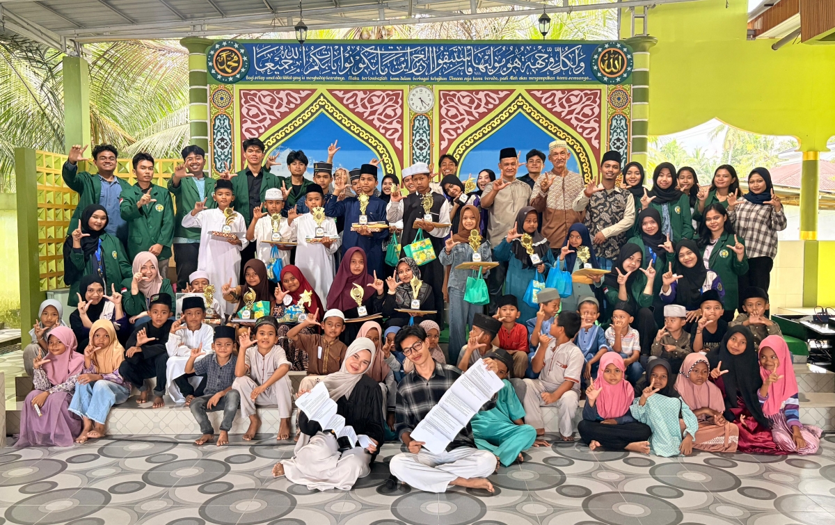 Sambut Ramadan, 150 Anak dan Remaja Ikuti Lomba Azan dan Surat Pendek