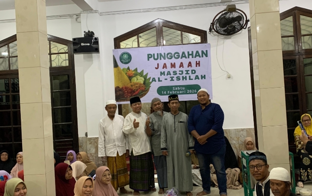 Punggahan Jemaah Masjid Al-Ishlah, Pererat Silaturahmi dan Sambut Ramadan dengan Kebersamaan