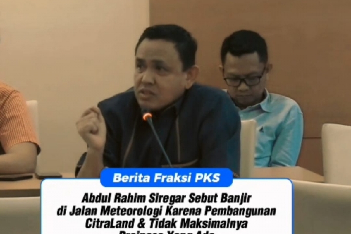 DPRD Sumut: Segera Atasi Banjir di Jalan Meteorologi, Pancing dan Jalan Bhayangkara