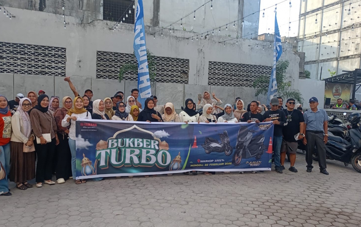 Puluhan Riders Kisaran Rasakan Sensasi Fitur Y-connect Yamaha NMAX Turbo Saat City Touring