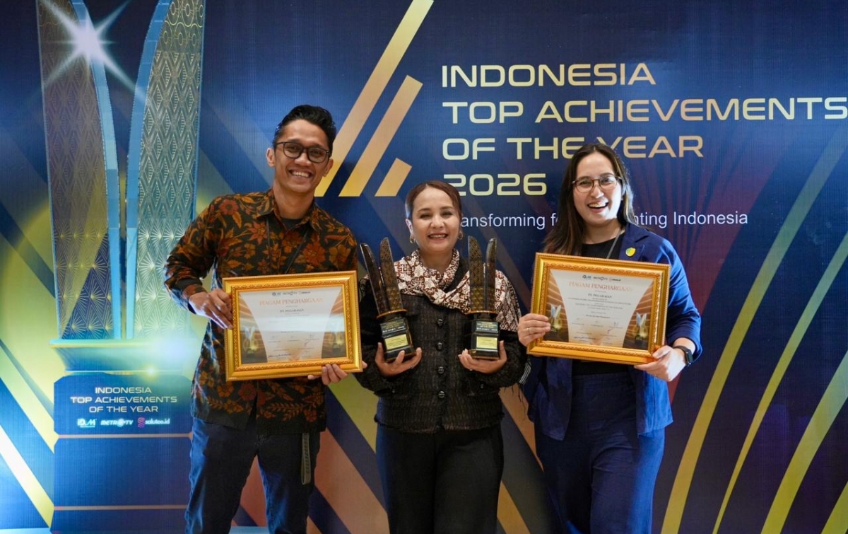 Melayani Sepenuh Hati, Pegadaian Raih Penghargaan Top Achievement Of The Year 2026