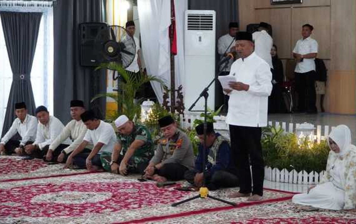 Lepas Tim Safari Ramadhan Langkat,  Afandin : Ramadhan Momentum Strategis Memperkuat Ukhuwah Islamiah