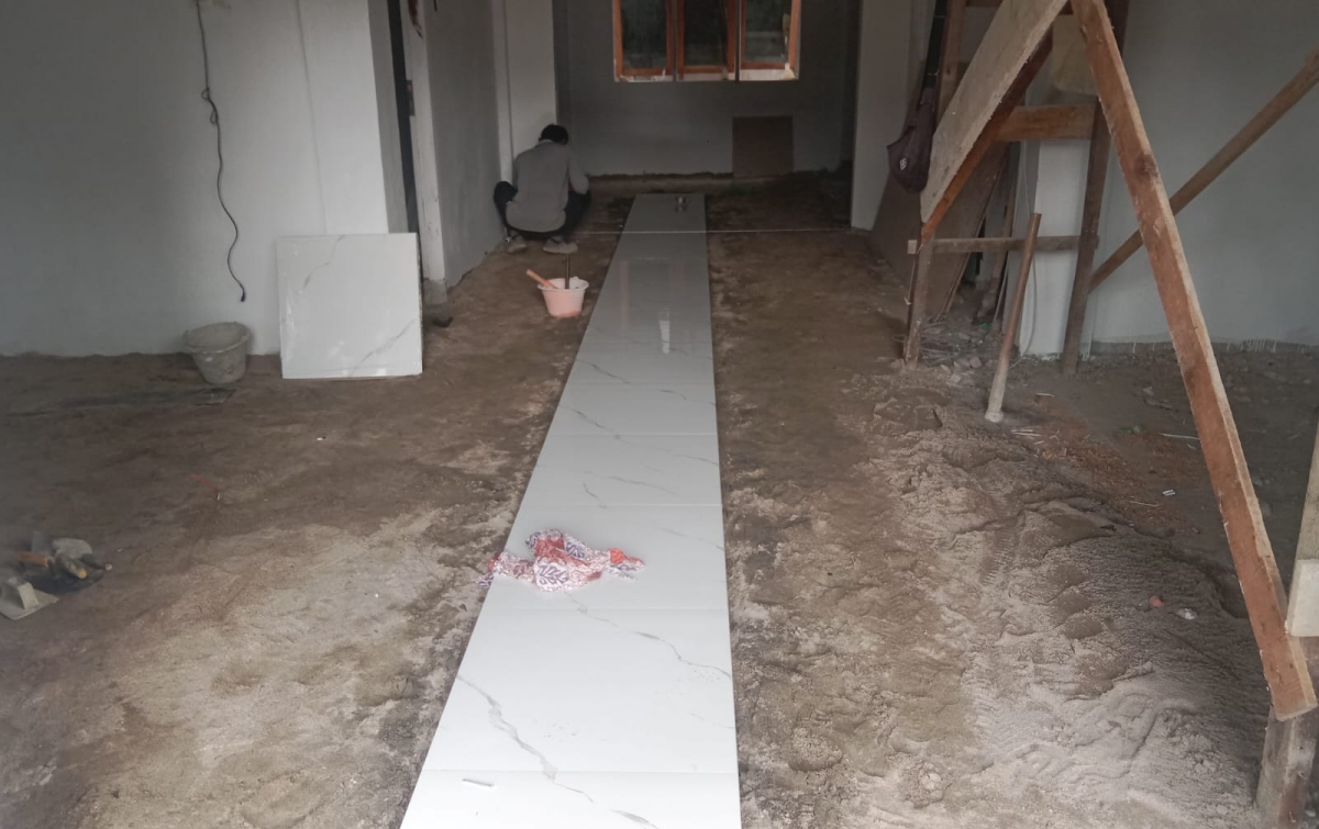 Pembayaran 100 Persen Lunas, Pekerjaan Rehab Kantor Lurah Masih Berjalan