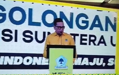 Buka Musda Golkar Sumut, Ahmad Doli Soroti Darurat Narkoba dan Konflik Tanah